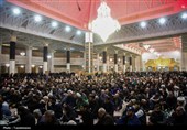 عزاداری شب شهادت امام موسی کاظم(ع) در حرم حضرت معصومه(س)