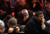 عزاداری شب شهادت امام موسی کاظم(ع) در حرم حضرت معصومه(س)