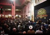 عزاداری شب شهادت امام موسی کاظم(ع) در حرم حضرت معصومه(س)