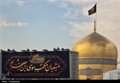 حال و هوای حرم مطهر رضوی در عزای باب الحوائج(ع)