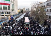 В Тегеране состоялись массовые похороны мучеников беспорядков