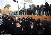 تشییع پیکر2 شهید مدافع امنیت در محله نازی آباد تهران