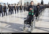 دسته عزاداری خادمان حرم مطهر حضرت فاطمه معصومه(س)
