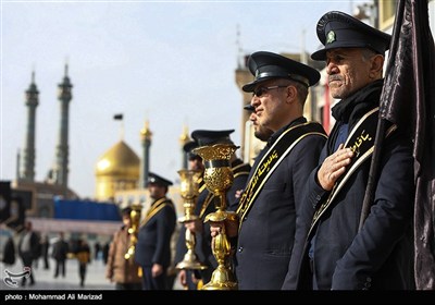 دسته عزاداری خادمان حرم مطهر حضرت فاطمه معصومه(س)