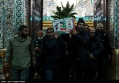 مراسم تشییع و تدفین شهید مدافع امنیت دانیال حاجی پور - قزوین