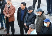 وداع اهالی فرهنگ و هنر کرمان با زنده یاد استاد مهدی ثانی