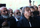 وداع اهالی فرهنگ و هنر کرمان با زنده یاد استاد مهدی ثانی