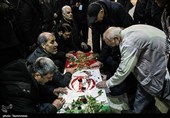 خاکسپاری شهدای جنگ تروریستی اخیر