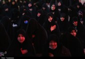 عزاداری شهادت امام کاظم(ع) در حرم بانوی کرامت