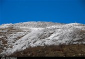 بارش برف در منطقه اشکور رحیم آباد گیلان