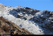 بارش برف در منطقه اشکور رحیم آباد گیلان