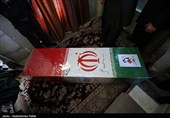 مراسم تشییع پیکر 2 شهید مدافع امنیت در همدان