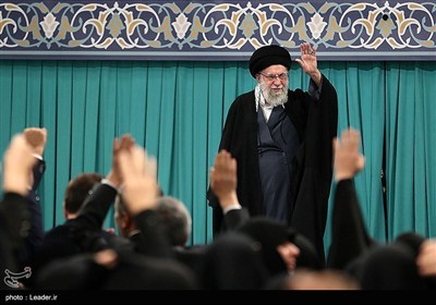 لقاء فئات مختلفة من الشعب مع قائد الثورة الإسلامیة