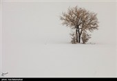 Снегопад в Иране — город Хоррамабад