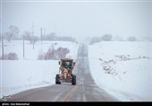 Снегопад в Иране — город Хоррамабад