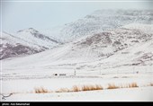 Снегопад в Иране — город Хоррамабад