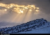 Снегопад в Иране — город Хоррамабад