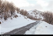 Снегопад в Иране — город Хоррамабад