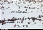 Снегопад в Иране — город Хоррамабад
