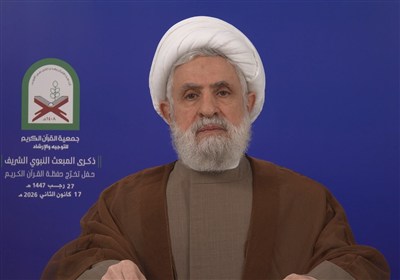 شیخ نعیم قاسم: عوامل موساد و آمریکا در آشوب‌های ایران دخالت دارند