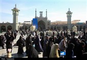 حال و هوای حرم حضرت معصومه(س) در عید مبعث