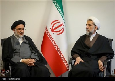 دیدار رئیس سازمان اوقاف و امور خیریه کشور با نماینده ولی‌فقیه در قزوین