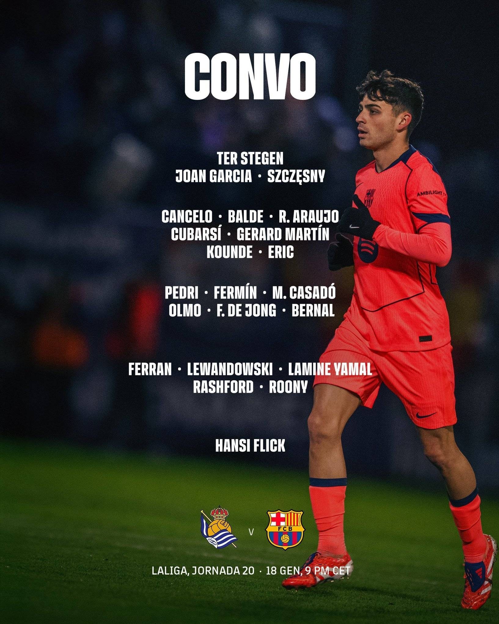 تیم فوتبال بارسلونا , تیم فوتبال رئال سوسیداد اسپانیا , لالیگا اسپانیا , هانسی فلیک , 