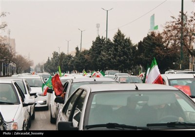 تجمع خودرویی در قزوین