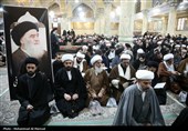 مراسم تشییع آیت الله هادی سیستانی در قم