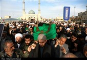 مراسم تشییع آیت الله هادی سیستانی در قم