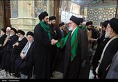 تشییع پیکر برادر آیت‌الله سیستانی در قم