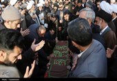 تشییع پیکر برادر آیت‌الله سیستانی در قم