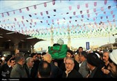 تشییع پیکر برادر آیت‌الله سیستانی در قم