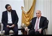 دیدار وزیر امور خارجه عراق با دبیر شورای عالی امنیت ملی