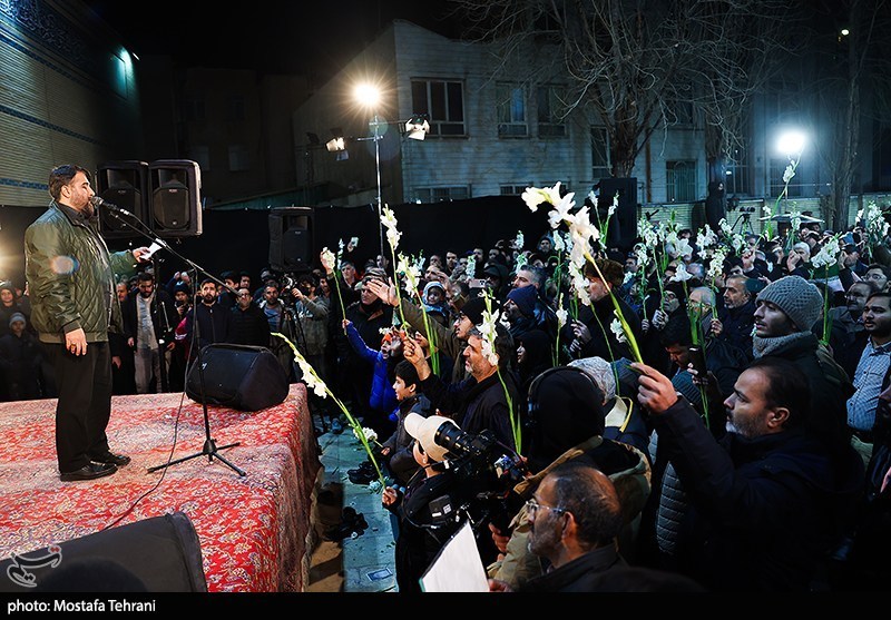 تجمع محکومیت هتک حرمت مساجد در مسجد بهشتی تهران