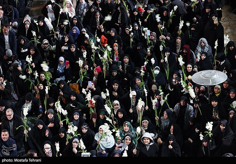 تجمع محکومیت هتک حرمت مساجد در مسجد بهشتی تهران