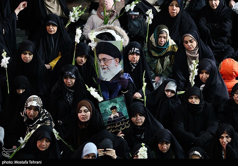 تجمع محکومیت هتک حرمت مساجد در مسجد بهشتی تهران