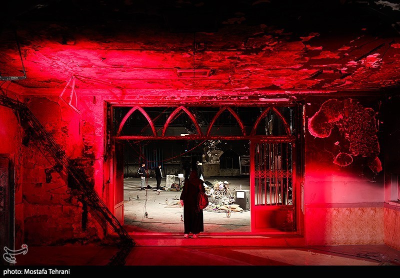 تجمع محکومیت هتک حرمت مساجد در مسجد بهشتی تهران