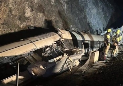 خروج قطار پرسرعت از ریل در اسپانیا 21 کشته به‌جای گذاشت