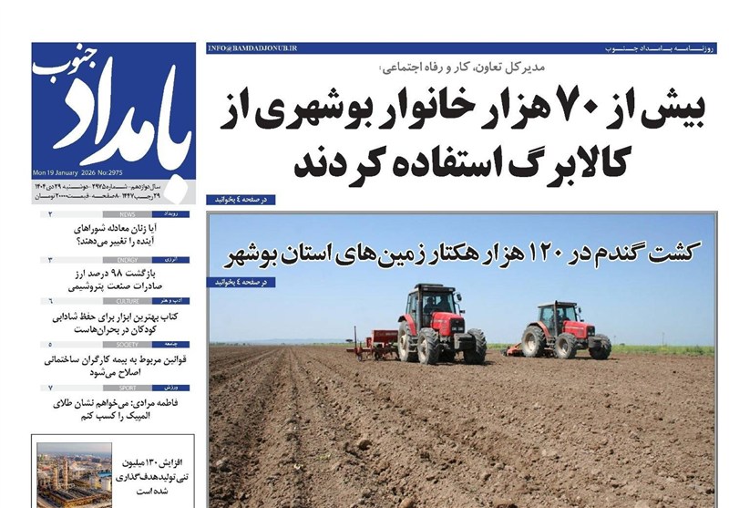 اخبار استان بوشهر , اخبار بوشهر , نظام مسائل استان بوشهر , 