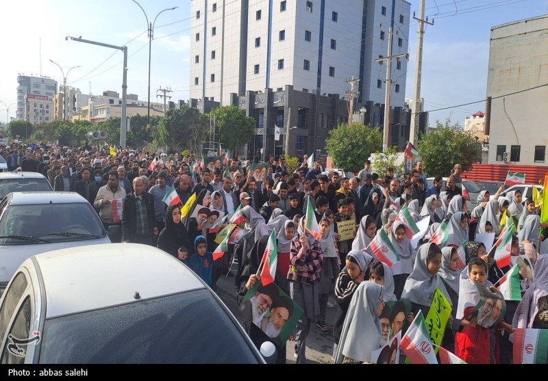 راهپیمایی , شهدای مدافعین امنیت , اخبار استان بوشهر , 