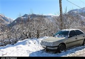 Снегопад в Иране — провинция Гилян