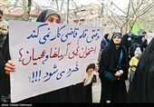 تجمع دانشجویان برای برخورد قاطع با اغتشاشگران