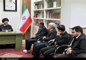 اعضای هسته گزینش آموزش و پرورش استان اردبیل با آیت الله عاملی دیدار کردند