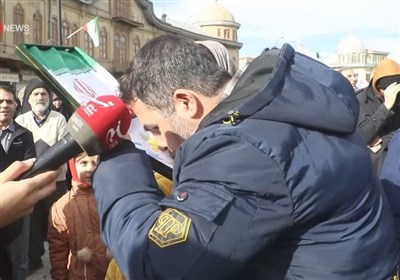 همدانی‌ها با نماد وطن چه کردند؟+فیلم