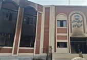 ساختمان شورای شهر باغستان چگونه طعمه حریق و سرقت اغتشاشگران شد