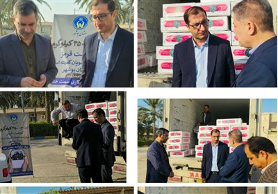 توزیع 4.5تُن گوشت گرم ویژه نیازمندان بوشهری