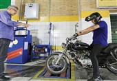بیش از 56 درصد موتورسیکلت‌های اصفهان در تست‌های فنی مردود شدند