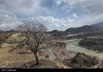 رود بشار در خروش