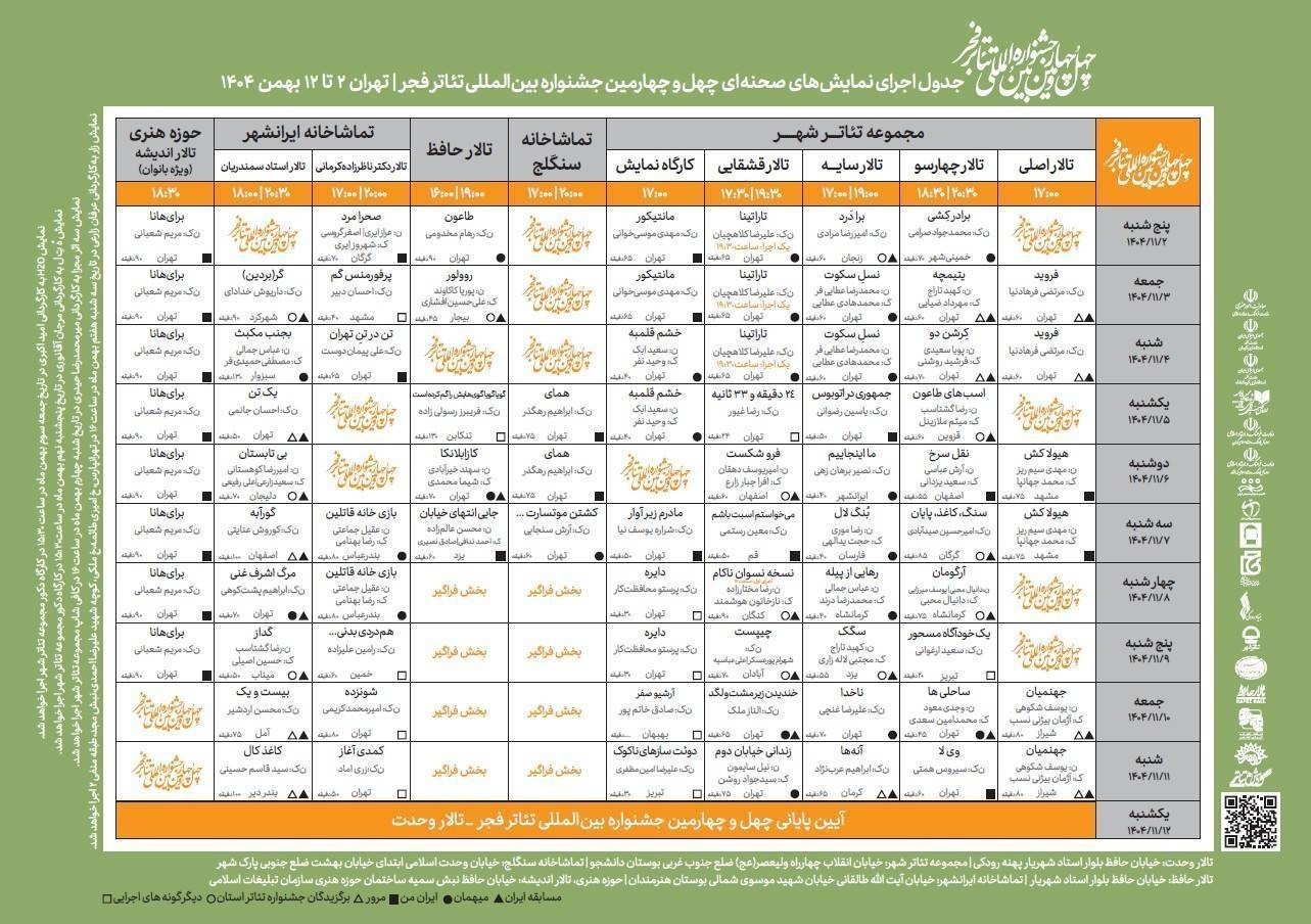 جشنواره تئاتر فجر , 